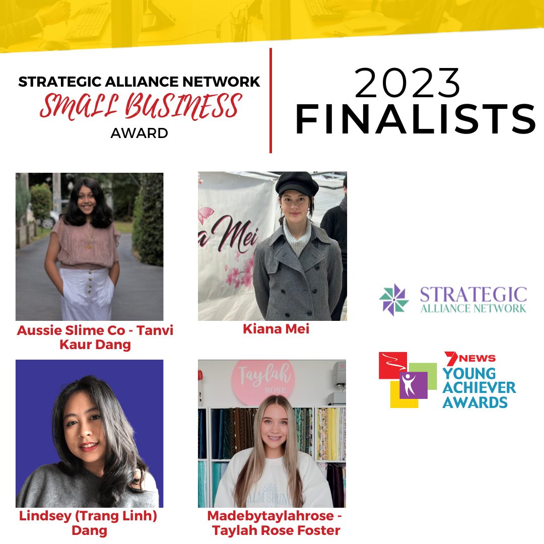2023 Victorian Young Achievers Award Finalists